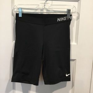 Nike Pro Black Workout Bike Shorts